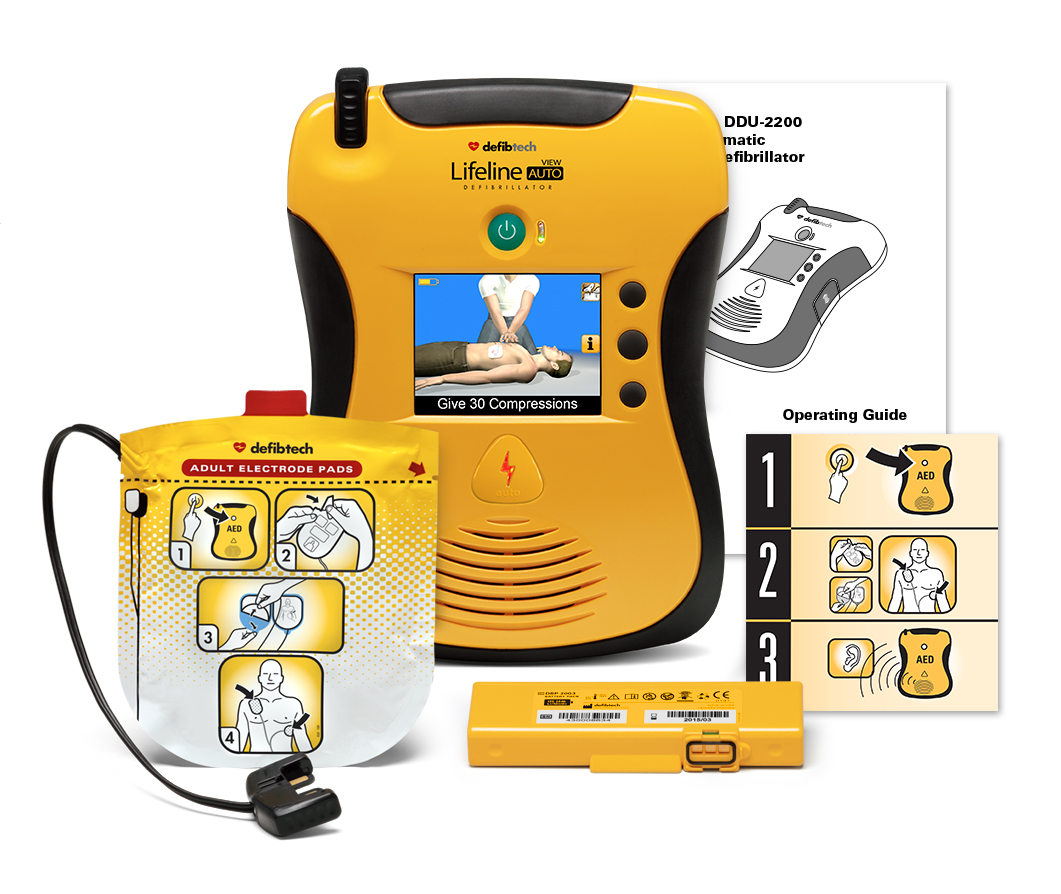 Desfibrilador VIEW DEA Defibtech Lifeline totalmente automático