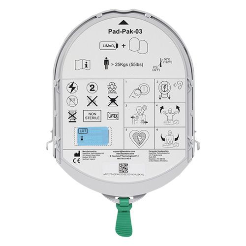 Heartsine Samaritan Pad-Pak 03 für Erwachsene und Kinder >8 Jahren >25Kg