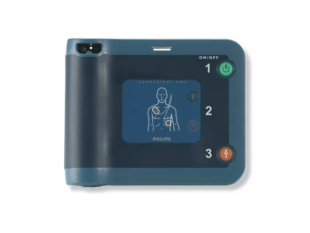 Philips HeartStart FRx – Desfibrilador DEA semiautomático robusto y fácil de usar