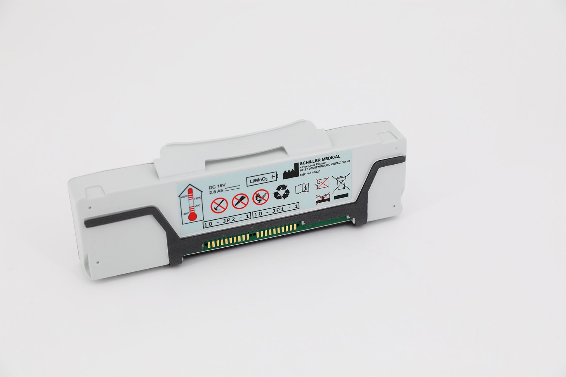Casete de batería para todos los modelos de desfibriladores AED Notfallretter.de®